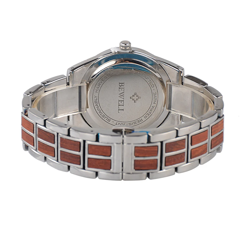 BEWELL WOODEN WATCH