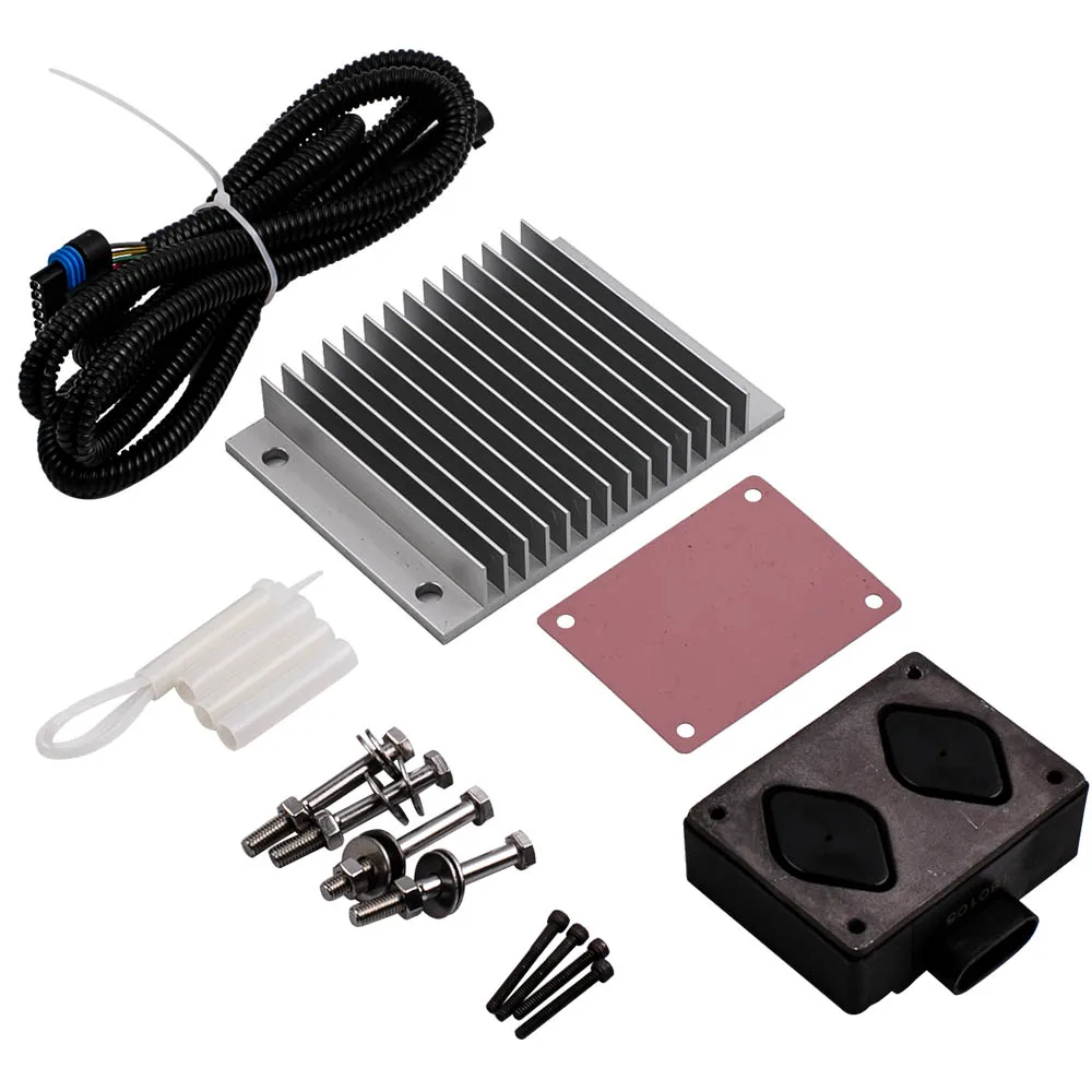 

Fuel Pump Driver Module Relocation Kit Set for Chevy GMC 6.5L Diesel 12562836 Fuel Pump PMD FSD Module Heat Sink Cooler