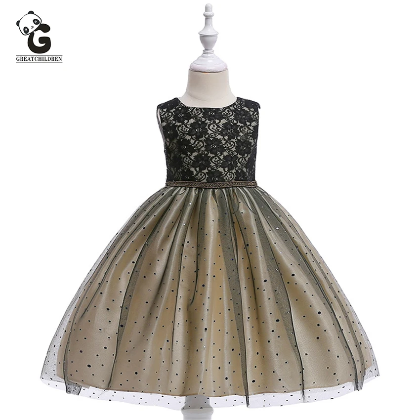 

Royal Kids Dresses for Girls Weddings Party Dress Princess Dress Girls Evening Dresses Kids Communion Ball Gowns Sequin Frocks