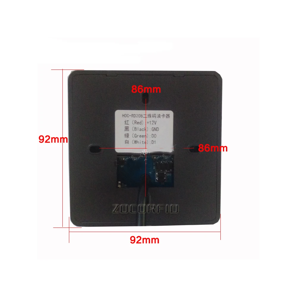 WG26/34 RFID считыватель штрих-кодов qr-код считыватель контроля доступа