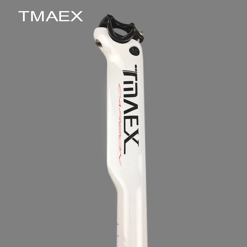 

Big Name Full Carbon Seatpost Fiber Bicycle Road / Mountain Bike Seat Rod Sitting Tube Ultra Light Accessories 27.2/30.8/31.6mm