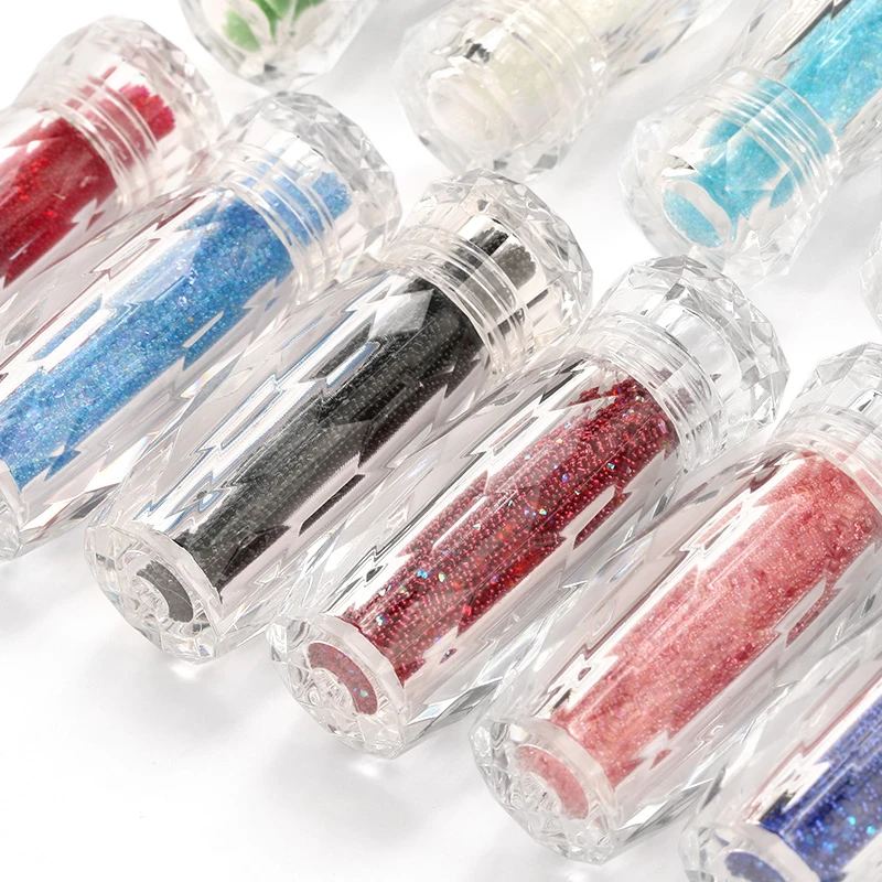 1 Bottle Crystal Caviar Beads Nail Rhinestones Micro Bead Gravel Multicolor Strass Crystal Glass Fo