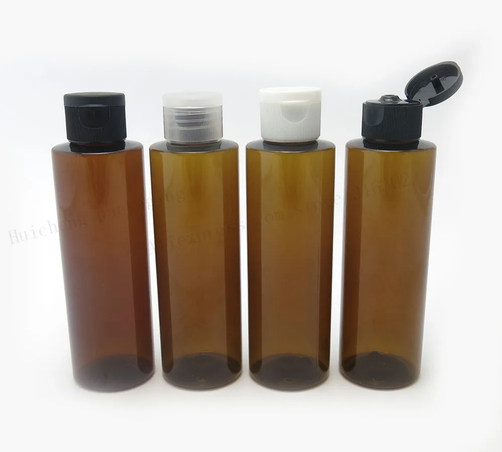 30 X 150ml Amber PET shampoo Cream bottle 150cc plastic cosmetic container 5oz Make up Container packaging | Красота и здоровье