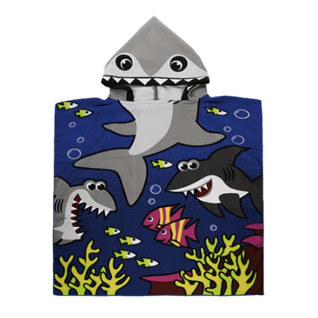 1 Pieces Of Swimming Cloaks Kids Cartoon Bath Towel Baby Boys Girls Hooded Beach Towel Children Hooded Towel Swimming Cloak Hooded Towels Aliexpress