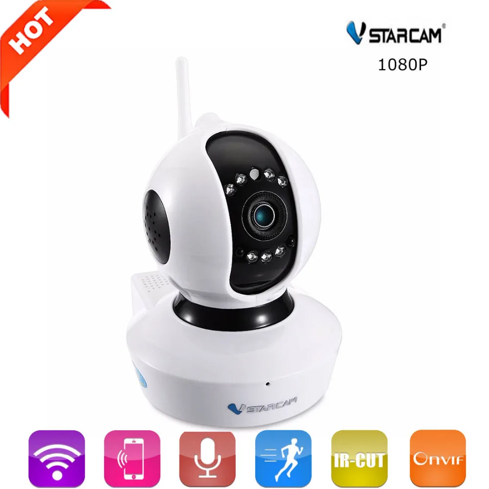 

VStarcam C23S Full HD 1080P IP Camera Wifi Surveillance Camera Support SD 128GB Wireless P2P IP Camara PTZ Wifi Security Camera