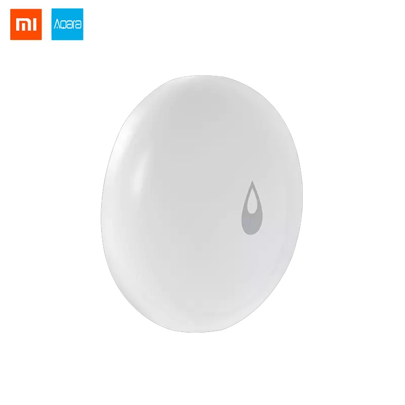 

Original Xiaomi Aqara Water Leak Sensor Monitor Flood Immersing Detector for Home Remote Alarm Security Soaking Sensor