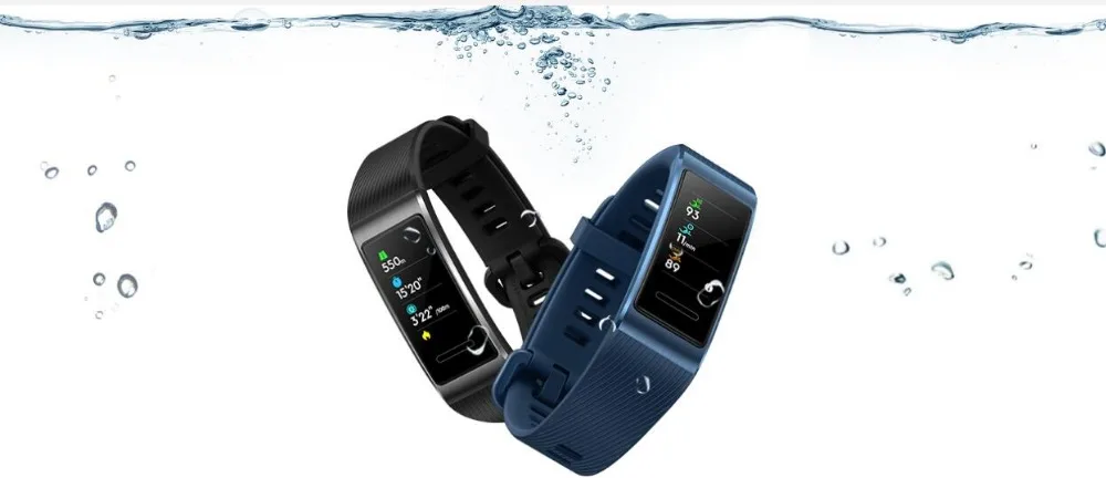 huawei Band 3/Pro Smartband металлическая рамка Amoled полноцветный дисплей сенсорный экран для плавания датчик сердечного ритма сна