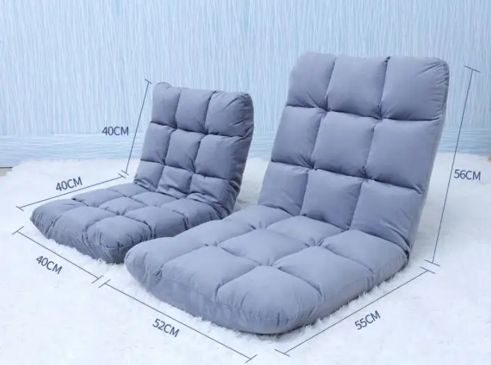 Раскладной диван татами с одним плавающим окном, компьютерное кресло, пол, диван