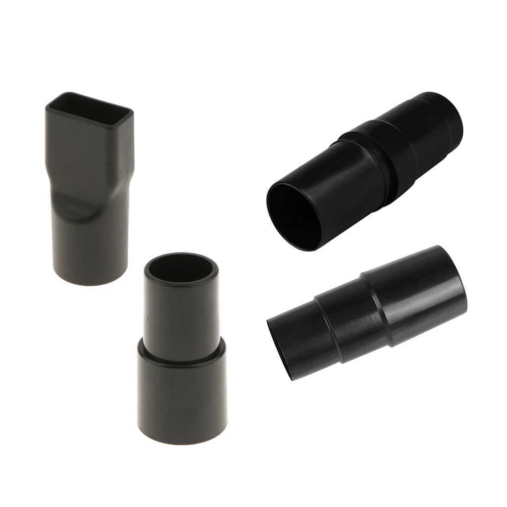 

4pcs Vacuum Cleaner Nozzle Brush Hose Connector Adapter Convert Tools Universal 32mm Inner Dia.