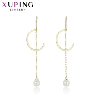 

11.11 Xuping Newes Drop Earrings Sweet Little Fresh Imitation pearl Classic Jewelry Christmas Gift Women 94836