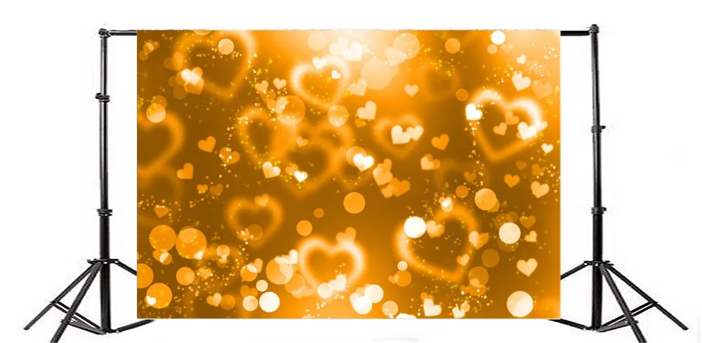 Laeacco Heart-Shaped Light Bokeh Glitter Baby Portrait Photography Background Customized Photographic Backdrops For Photo Studio Laeacco Heart-Shaped Light Bokeh Glitter Baby Portrait Photography Background Customized Photographic Backdrops For Photo Studio