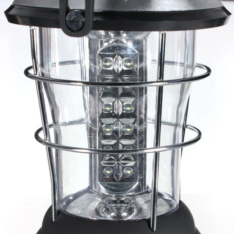 36 LED Power Hand Crank Solar Lantern Camping Light Rechargeable Outdoor New VIP
