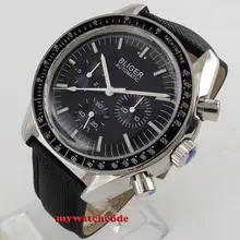 new 40mm bliger black dial week day multifunction Mechanical automatic mens watch P214 new 40mm bliger black dial week day multifunction Mechanical automatic mens watch P214