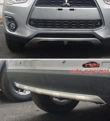 

Aluminum alloy Front + Rear Bumper Protector for Mitsubishi ASX RVR 2013 -2017