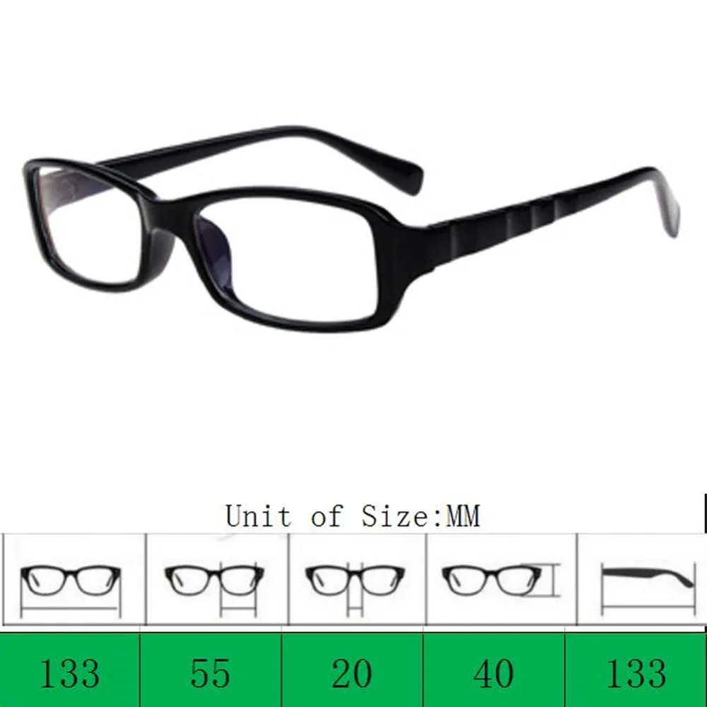 

UV400 Women Men Clear Lens Nerd Glasses Anti-radiation Computer Eye Goggles