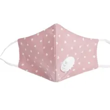 Женская унисекс хлопковая Зимняя Маска для рта фильтр против загрязнения звезда Печатный Светильник Цвет рот муфельный респиратор