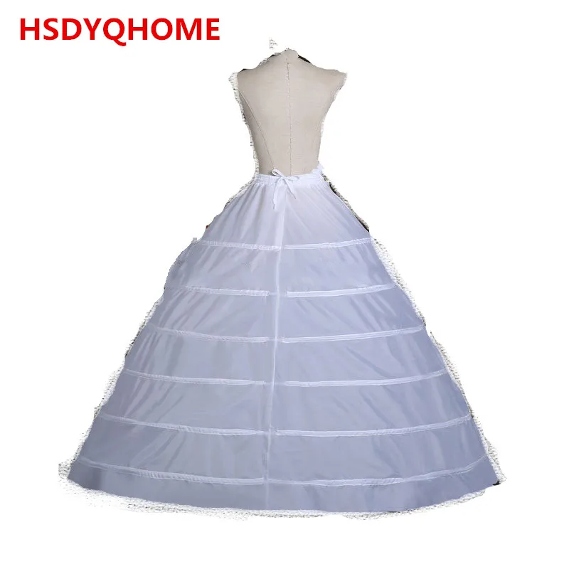 В наличии БЕСПЛАТНАЯ ДОСТАВКА 6 обруч Нижняя юбка для бальное платье свадебное нижнее белье настоящая фотография высокое качество