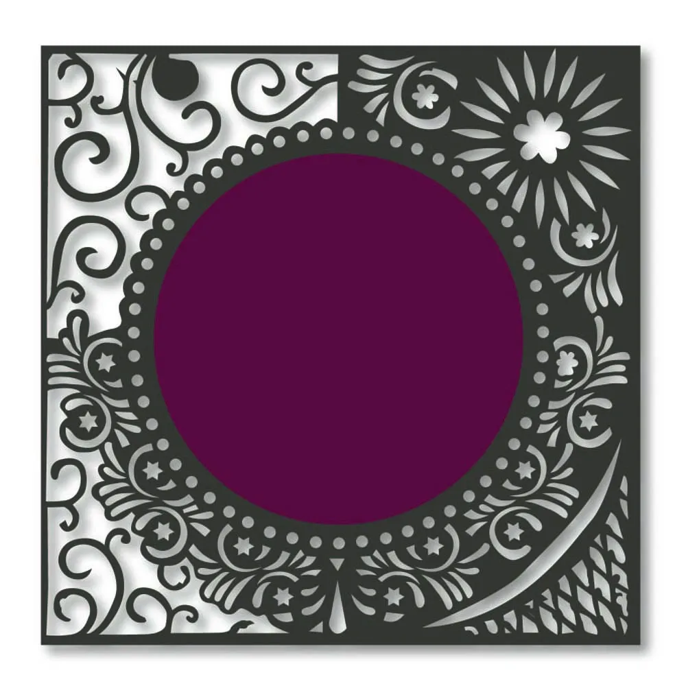 

Estel Etch Frame Background Metal Cutting Dies Scrapbooking Album Paper DIY Card decoration Craft Embossing Die Cuts 2019 New