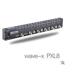 JOYO PXL8 петли для гитары программируемая педаль эффектов петлер Переключатель маршрутизатор циклическая система WAVE-X для бас-гитары