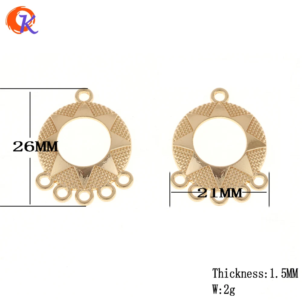 Cordial Дизайн 50 шт. 21 * мм 26 мм ювелирные аксессуары/Серьги Ювелирные Разъемы/кольцо форма/цинковый сплав/ручной работы/серьги выводы