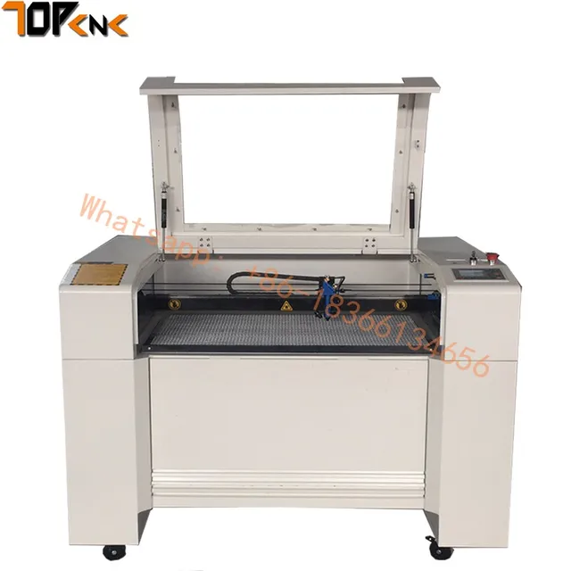 Outstanding 90w co2 granite stone laser engraving machinein Wood