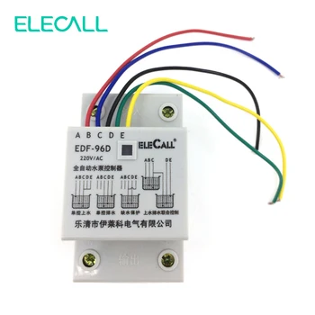 

EDF96D Din Rail Mount Float Switch Auto Water Level Controller AC220V 5A Water Pump Controller