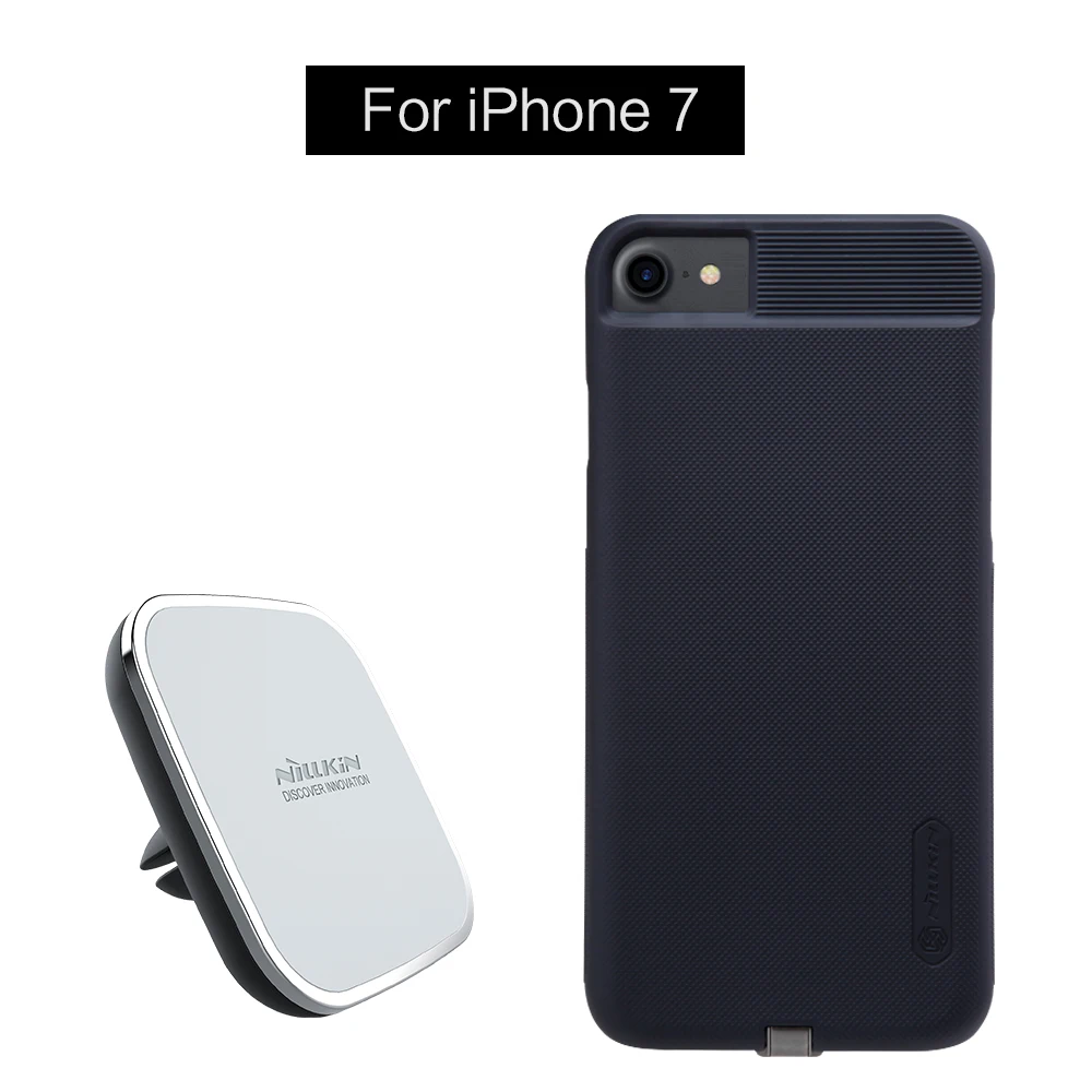 Qi Car wireless charger pad Receiver case for iPhone 7 Nillkin car QI Wireless Charger Holder