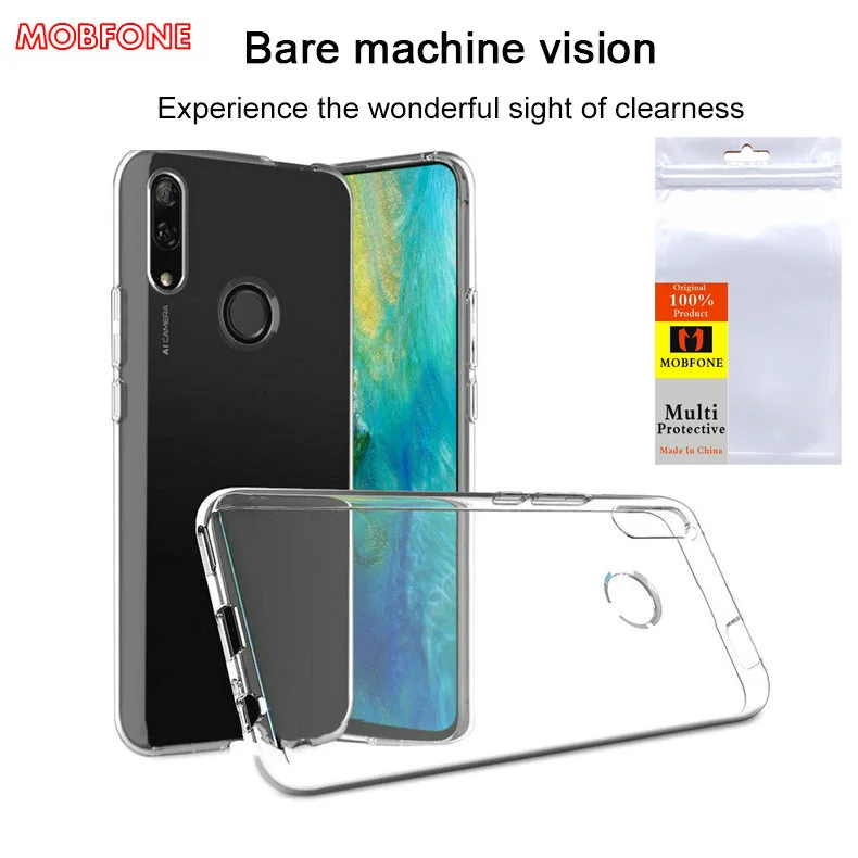 For Asus Zenfone Max Plus M2 ZB634KL Case MOBFONE UX-1.0 Series Ultra Thin Transparent Pro ZB631KL ZB633KL Cover |