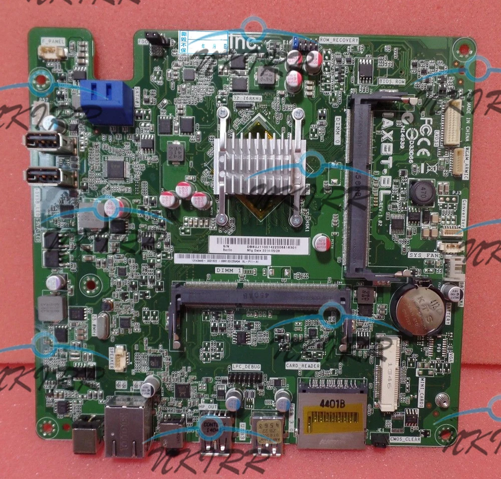 Материнская плата DB.SUJ11.001 DB.SWB11.002 69M10DC50A04 IAXBT BL REV: 1 02 DDR3 J1900 системная для Acer Aspire AIO | Материнские платы -32865762906