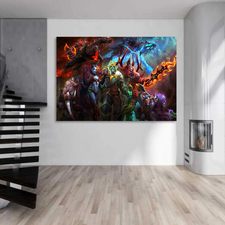  1 Piece Canvas Painting Dota Wraith King Poster HD Printed Wall Art and Prints Home Decor Wall Pict