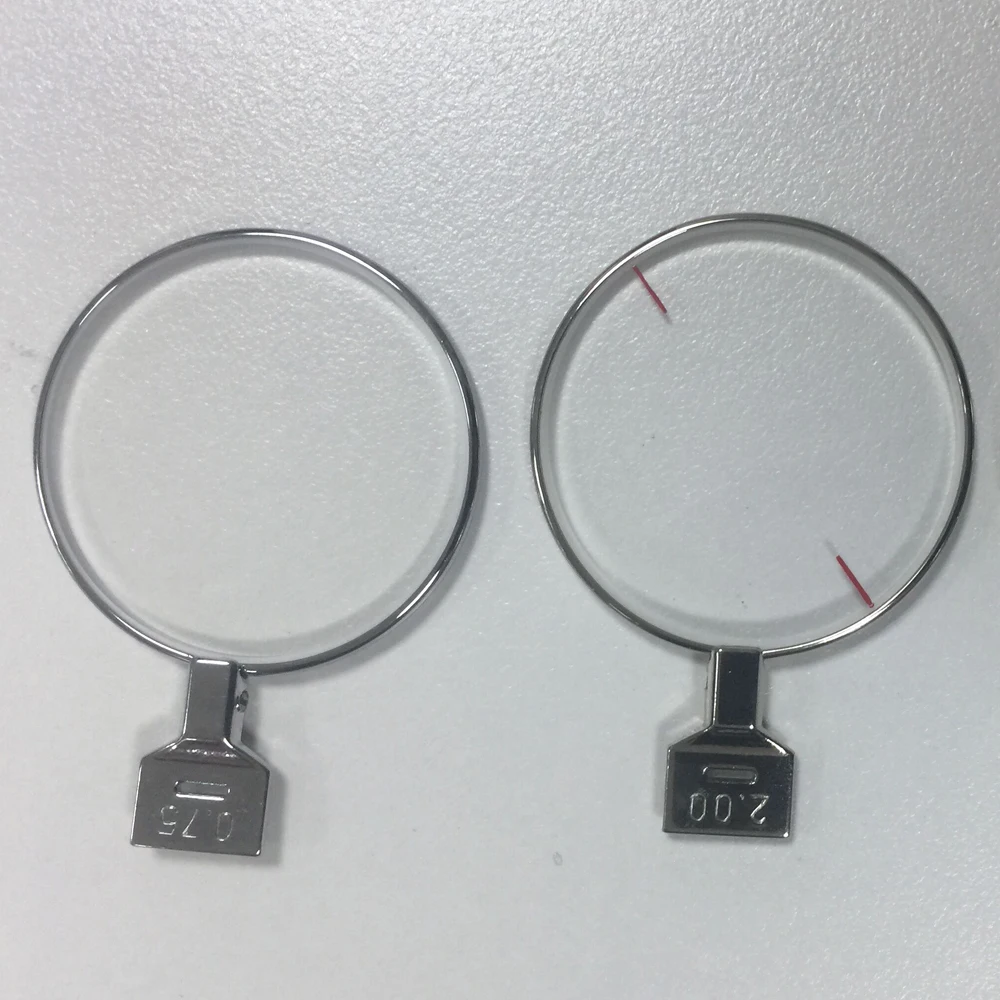 

Trial lens set box parts Metal ring optometry lenses parts