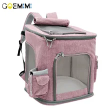 New Arrival Pet Cat Backpack Breathable Mesh Dog Carrier Top Quality Pet Puppy Outgoing Bag Cat Travel HandBag