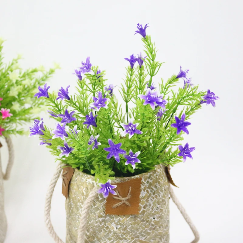 JAROWN Artificial Plastic Lily Fake Bouquet Wedding Feast Decorations Ramos De Flores Home Office Decor Simulation Flowers (7)