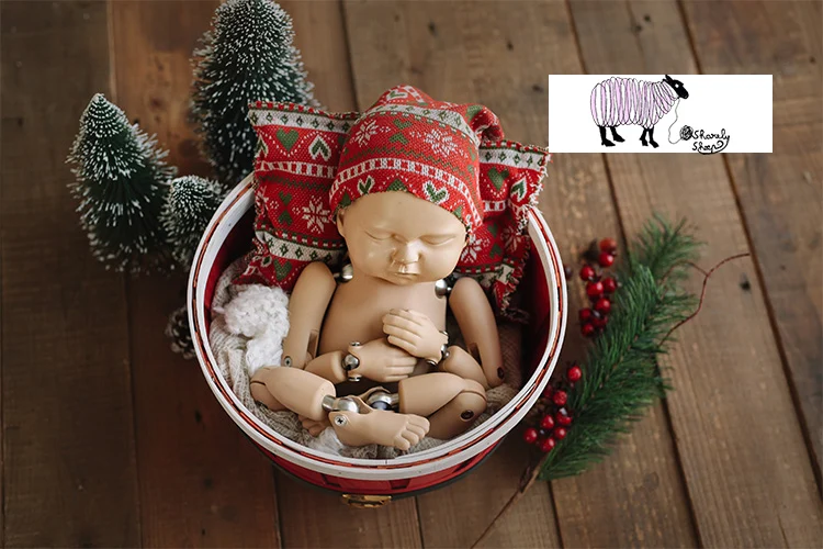 newborn baby photography basket props