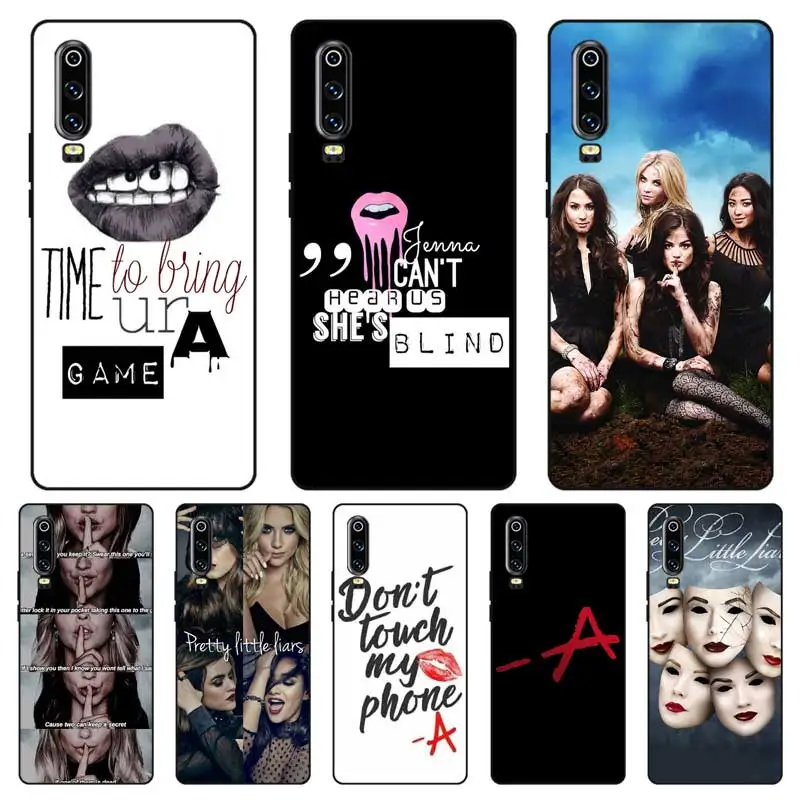 

P171 Pretty Little Liars Black Silicone Case Cover For Huawei P8 P9 P10 P20 P30 Lite Pro P Smart Plus 2017 2019