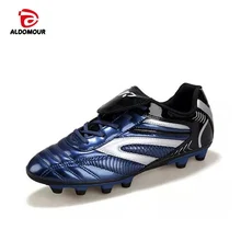 ALDOMOUR Men Soccer Shoes Indoor Futsal Shoes Socks Professional Trainer Football Boot high ankle Zapatillas Futbol Sala Hombre