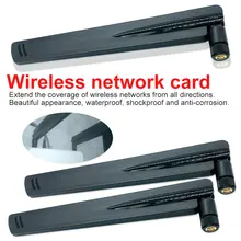 2,4 ГГц антенны 18 dbi Беспроводная антенна wifi антенный усилитель универсальные антенны Усилитель WLAN маршрутизатор RP-SMA разъем