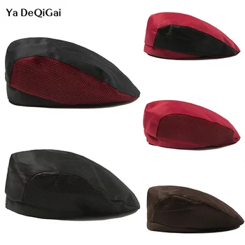 

high quality Chef Cap Cafe Bar Waiter Beret Restaurant Hotel Workwear Cook Baking Cap Men Women Breathable chef hat waitress new