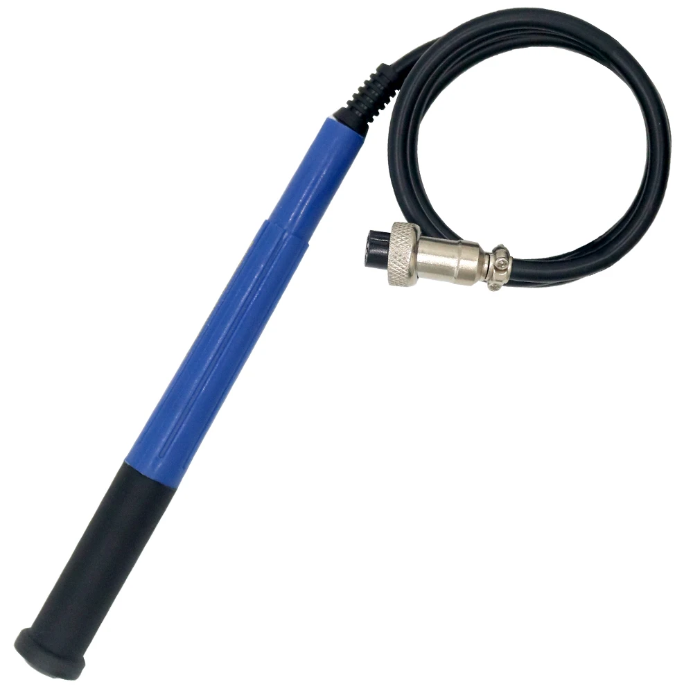 T12-9501 4C паяльник для подключения к ручка для STC-LED/OLED/мини 616/T12-951/952/941/942 паяльная станция Синий Ручка - Цвет: 9501 finish handle