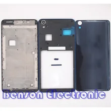 BaanSam новая lcd передняя рамка средняя Рамка стеклянная задняя крышка батарейного отсека для lenovo S850 S850T Корпус чехол с кнопками громкости питания