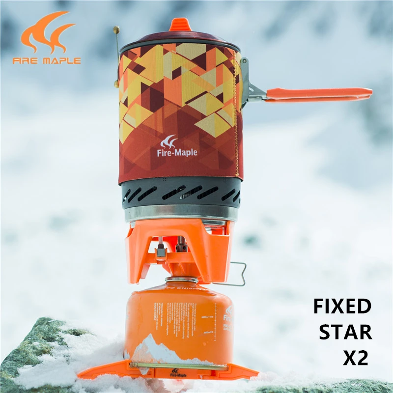 Fire Maple Fixed Star 2 походная портативная плита для походов Походное оборудование печь портативная газовая плита пропан FMS-X2