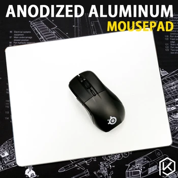 

Aluminum alloy mousepad Gaming Mat Mouse with free gift tablet support with Non-Slip Rubber Bottom Mouse Pad anti slip Mousepad