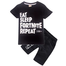 

Fornight Boy Clothing Sets Summer Boys ninjago Clothes Children Clothing T-shirt+trousers Kids Clothes batman Boys Sport Suits