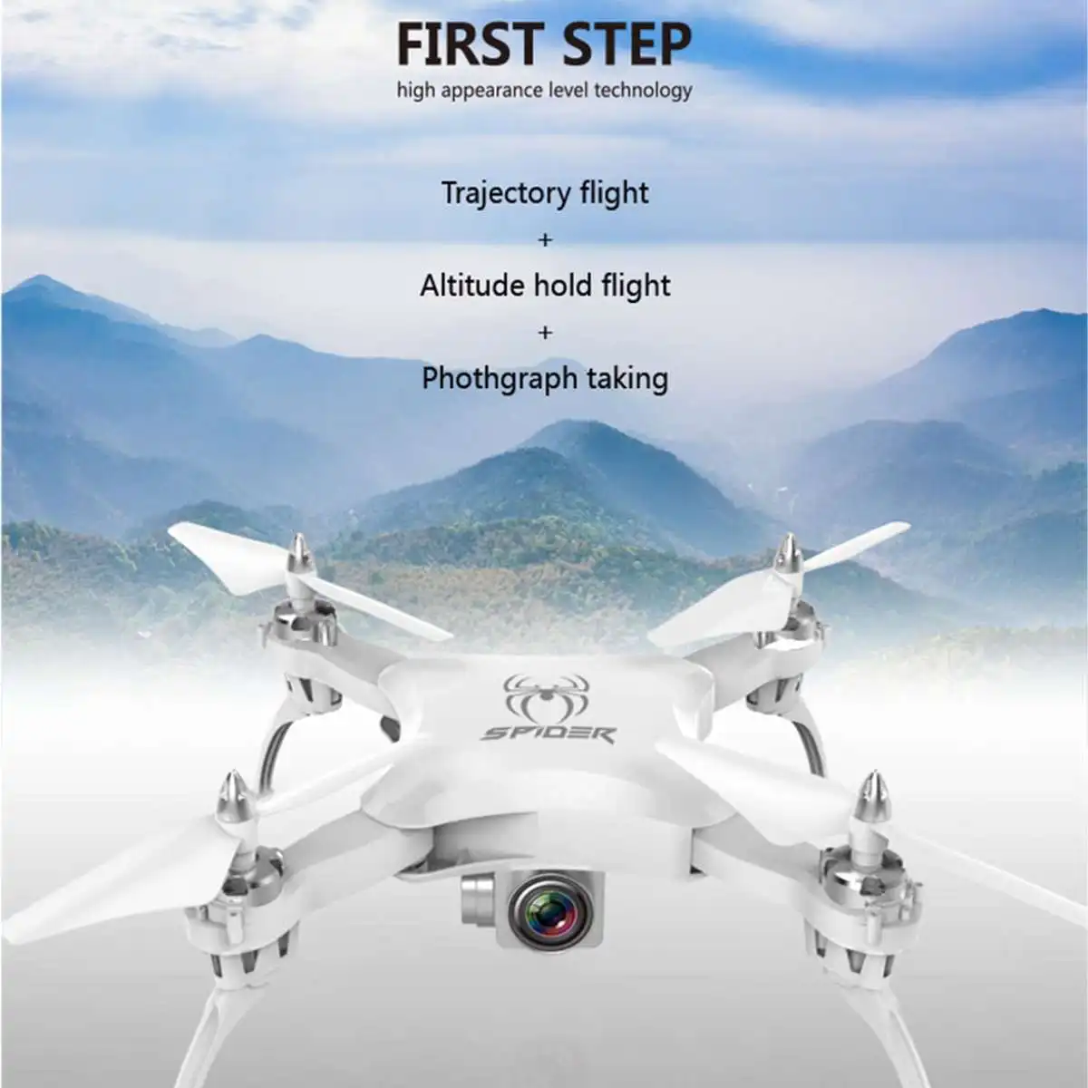

6 Channel Quadcopter 200W Remote Control Toys Gifts for Children's Day RC Helicopters Mini Drones With Carmera With USB