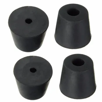 

4Pcs/20Pcs 20x15x17mm Rubber Table Chair Furniture Feet Leg Pads Tile Floor Protector Black