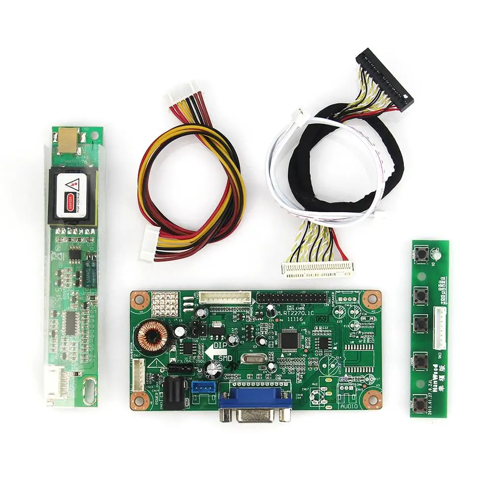 

Control Driver Board VGA For LTN141XF-L01 LTN141X7-L06 1024x768 LVDS Monitor Reuse Laptop