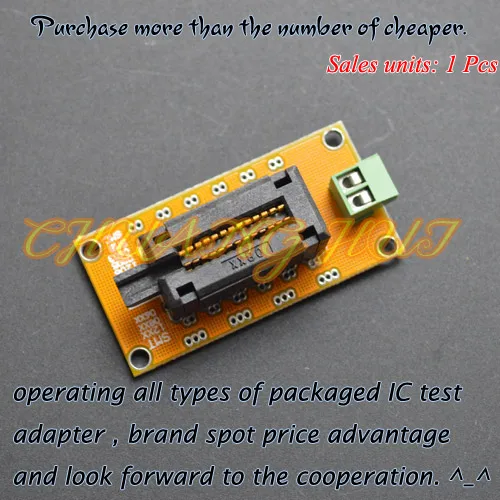 08xx чип конденсаторы с печатной платы Тесты разъем транспозонов старения 0805 емкость Тесты Блок гнездо