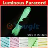 YOUGLE Glow in the dark Luminous Paracord Parachute Cord Lanyard Rope 100 ft (31m) 9 Strands Cores ► Photo 2/6