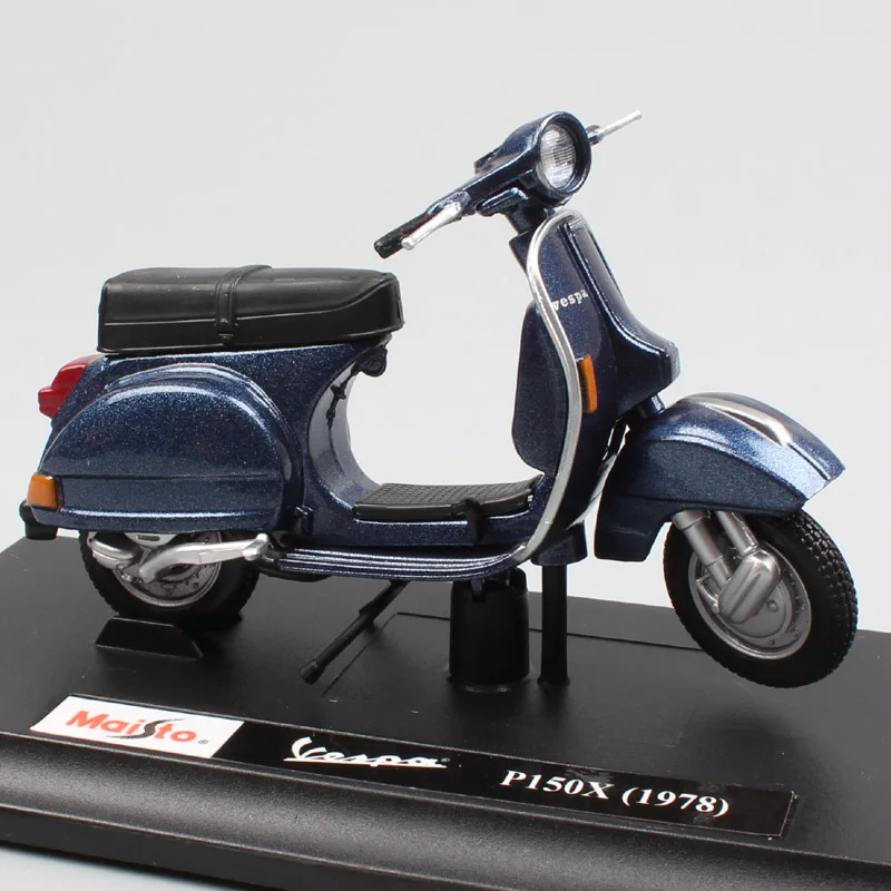 Детские 1 18 весы бренд Малый maisto piaggio Vespa PX P 150X1978 мотор скутер мотоцикл уличный велосипед литье под давлением игрушечные модели автомобиля