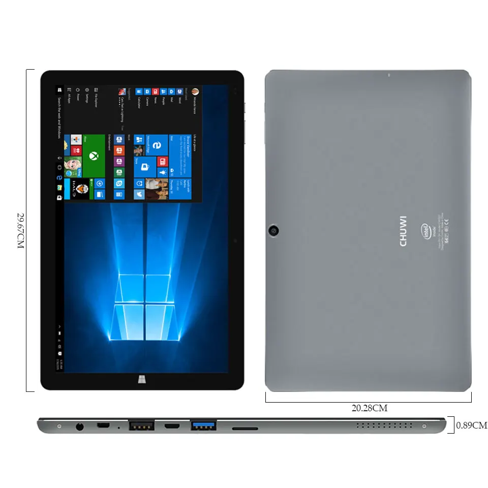 CHUWI Hi12 Tablet PC Windows 10 двойной ОС Android 5 1 Intel Z8350 4 ГБ Оперативная память 64 г Встроенная 12